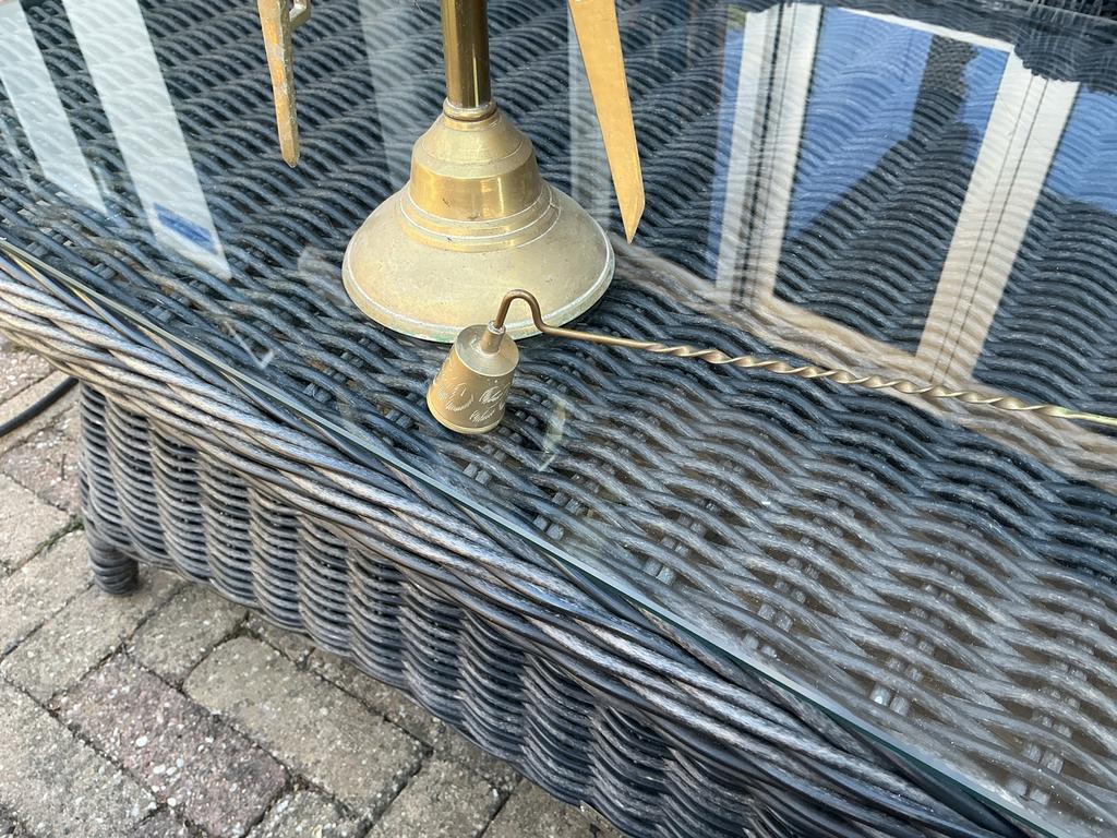 Antiek messing openhaard setje - Grootmoeders tijd, Ophalen of Verzenden, Gebruikt, Vrijstaande haard, Overige soorten