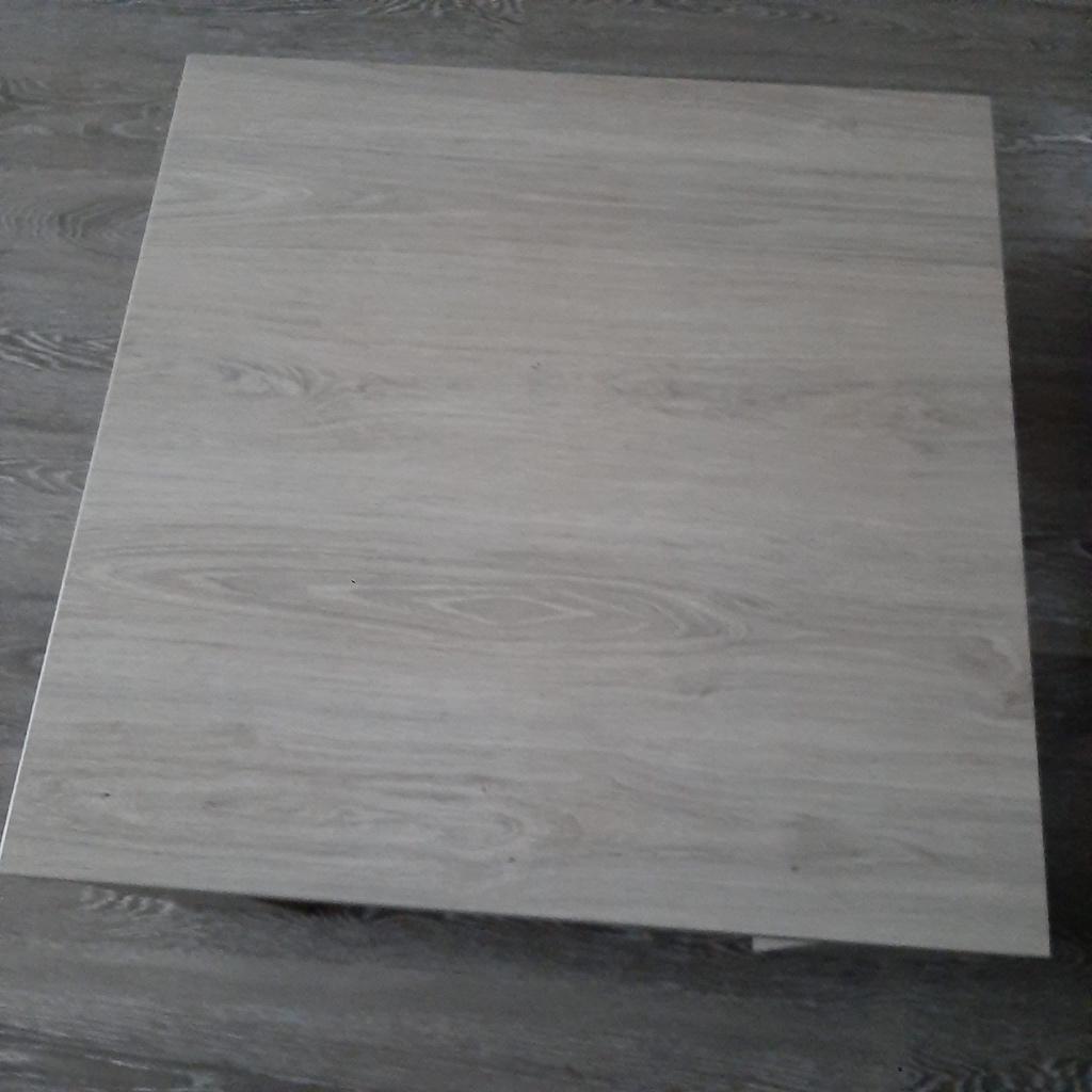 Eettafel/ salontafel, Ophalen, Gebruikt, 50 tot 100 cm, 150 tot 200 cm