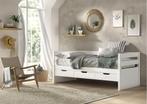 Margrit kajuitbed met lades - 90x200 - Wit, Niet ingevuld, Niet ingevuld, Niet ingevuld