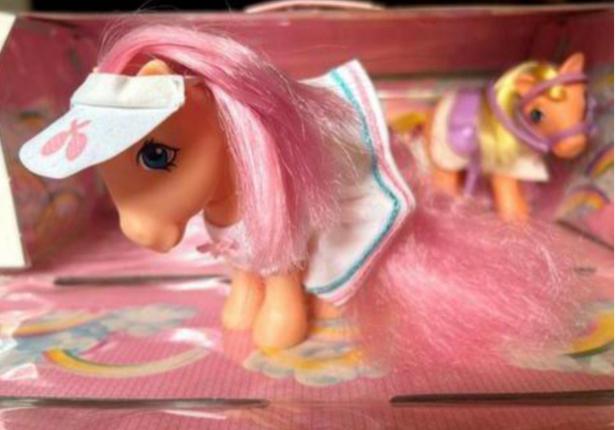 My Little Pony G1 Pony Luv 1985 - incompleet, Ophalen of Verzenden, Gebruikt