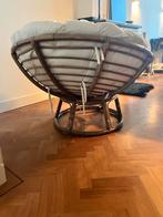 Comfortabele Papasan stoel met kussen, Ophalen, Gebruikt, Overige kleuren, Riet of Rotan