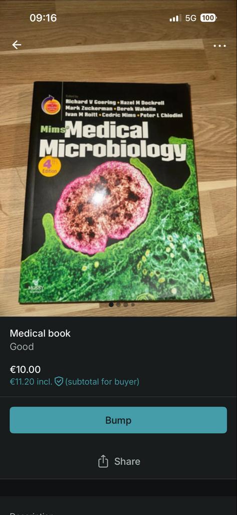 Mims' Medical Microbiology 4th Edition, Boeken, Ophalen of Verzenden, Beta, Gelezen, WO