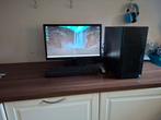 Game pc i5 7400 complete set Windows 11, Met monitor, Gebruikt, 8 GB, ASUS