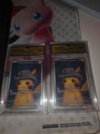 2x Pikachu van Gogh Graded 10 - Global Grading, Ophalen of Verzenden, Nieuw, Meerdere kaarten