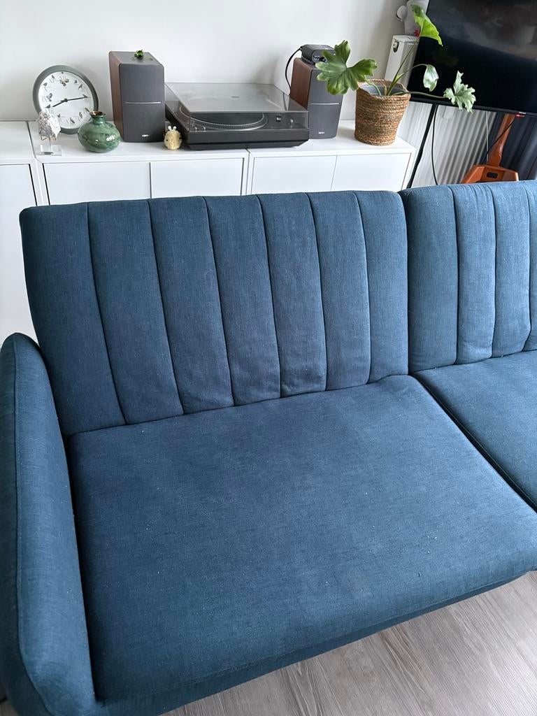 Gratis op te halen: Gebruikte slaapbank (205x95x83cm), Gebruikt, Driepersoons, 75 tot 100 cm, Ophalen of Verzenden