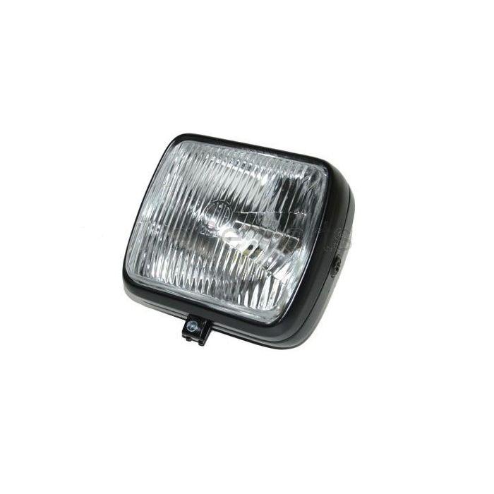 Koplamp vierkant GUIA zwart voor Kreidler of zundapp, Ophalen of Verzenden, Nieuw, Koplamp