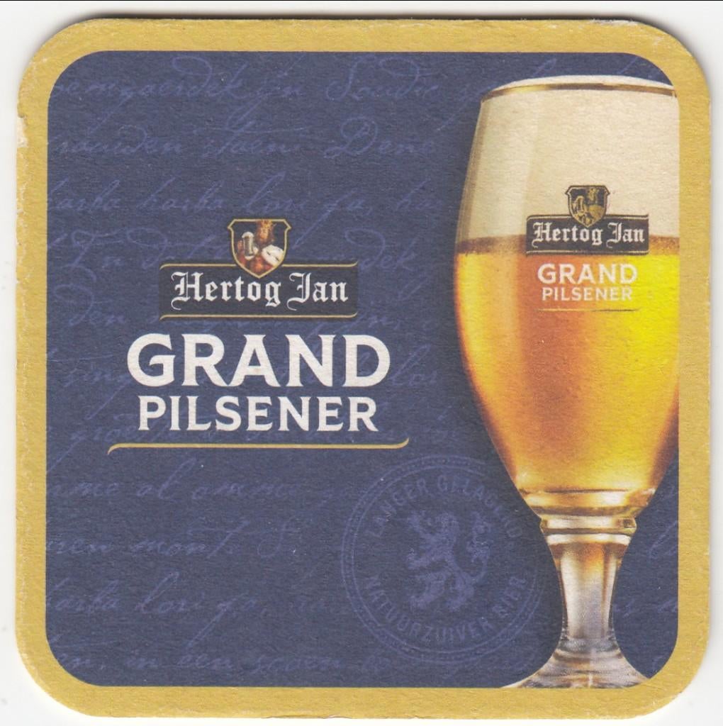 1 HERTOG JAN BIERVILTJE, Verzamelen, Biermerken, Ophalen of Verzenden, Gebruikt, Viltje(s), Hertog Jan