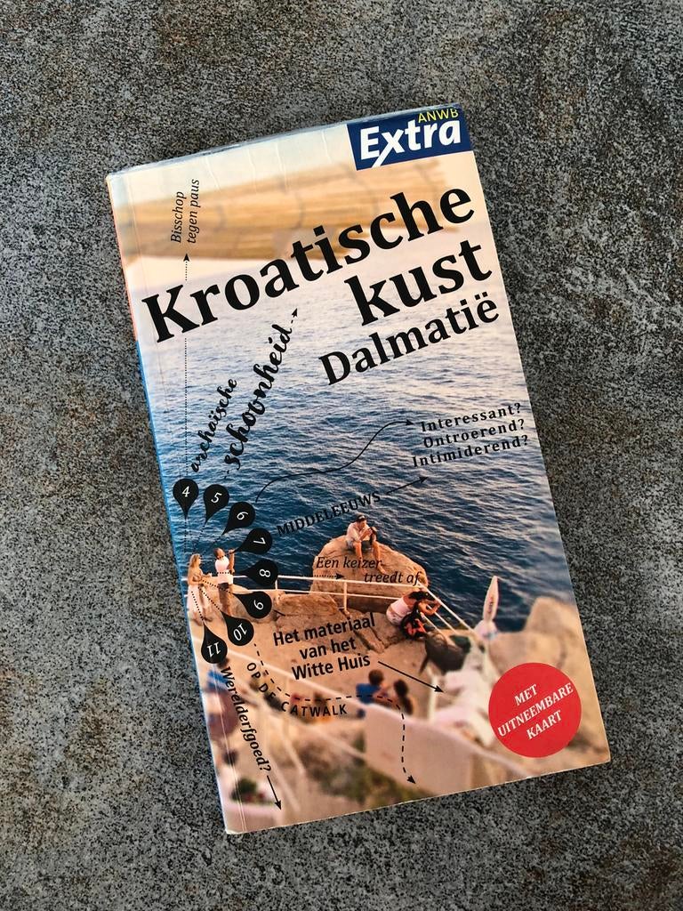 Reisgids Kroatische kust Dalmatië, Europa, Reisgids of -boek, Ophalen, Gelezen