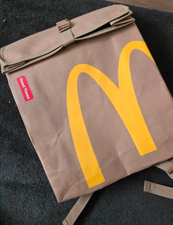 Mc Donalds rugzak collectors item, Sieraden, Tassen en Uiterlijk, Tassen | Rugtassen, Zo goed als nieuw, Overige merken, 25 tot 40 cm