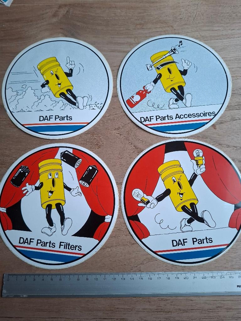 Stickers daf parts, Ophalen of Verzenden, Zo goed als nieuw, Auto of Motor