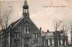 Arum, Gereformeerde Kerk met Toren en Pastorie. 5121, Verzamelen, Ophalen of Verzenden, 1920 tot 1940, Gelopen, Friesland