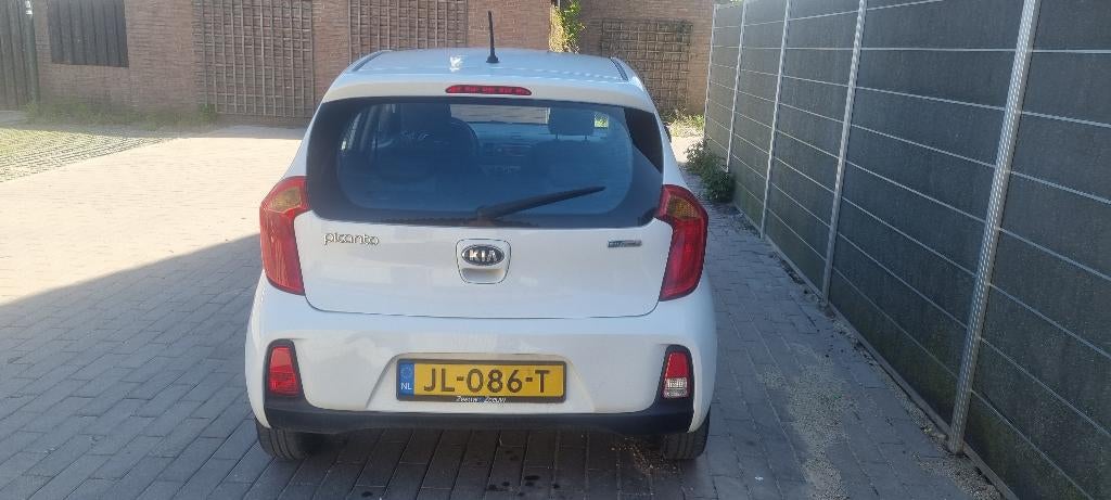 Kia Picanto 1.0 Cvvt 5-DRS 2016 Wit, Stof, Zwart, 4 stoelen, Wit