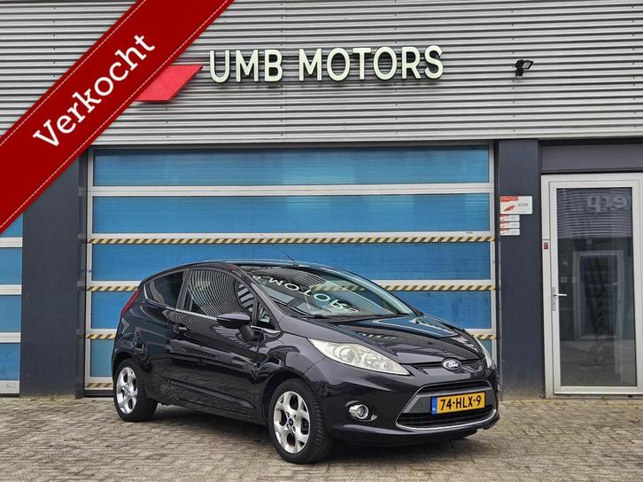 Ford Fiesta 1.6 Titanium Clima Dealeronderhouden Alpine, Auto's, Ford, Bedrijf, Fiësta, ABS, Airbags, Airconditioning, Alarm, Bluetooth