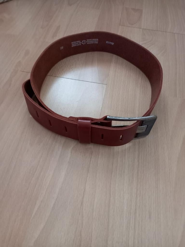 Lederen riem, Kleding | Dames, Riemen en Ceinturen, Ophalen, Nieuw, Overige kleuren