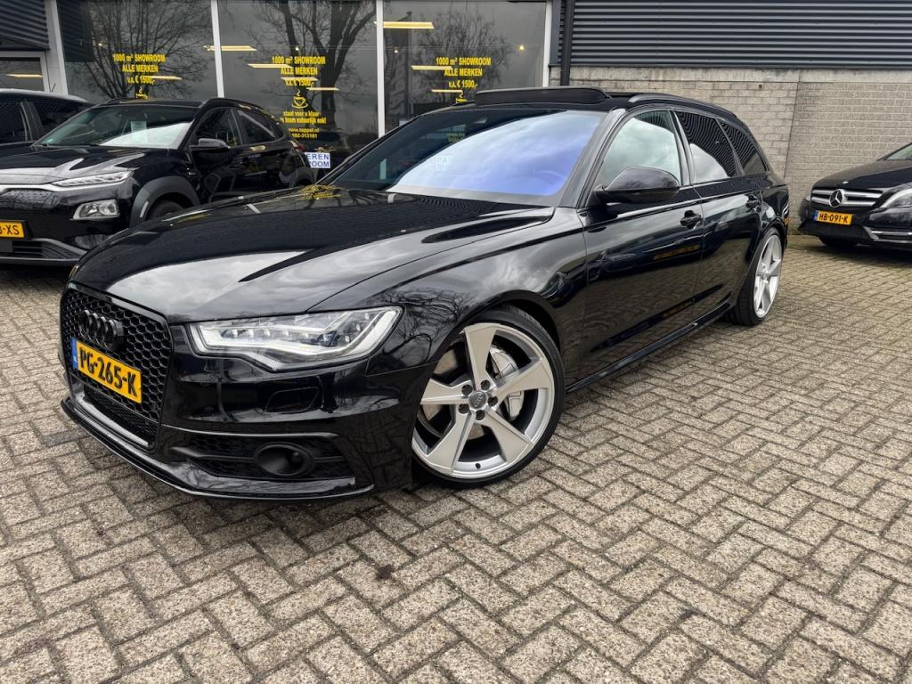 Audi A6 Avant 3.0 TDI quattro Sport Edition 3X S-Line Pano B, Auto's, Audi, Automaat, Euro 5, 404 pk, Gebruikt