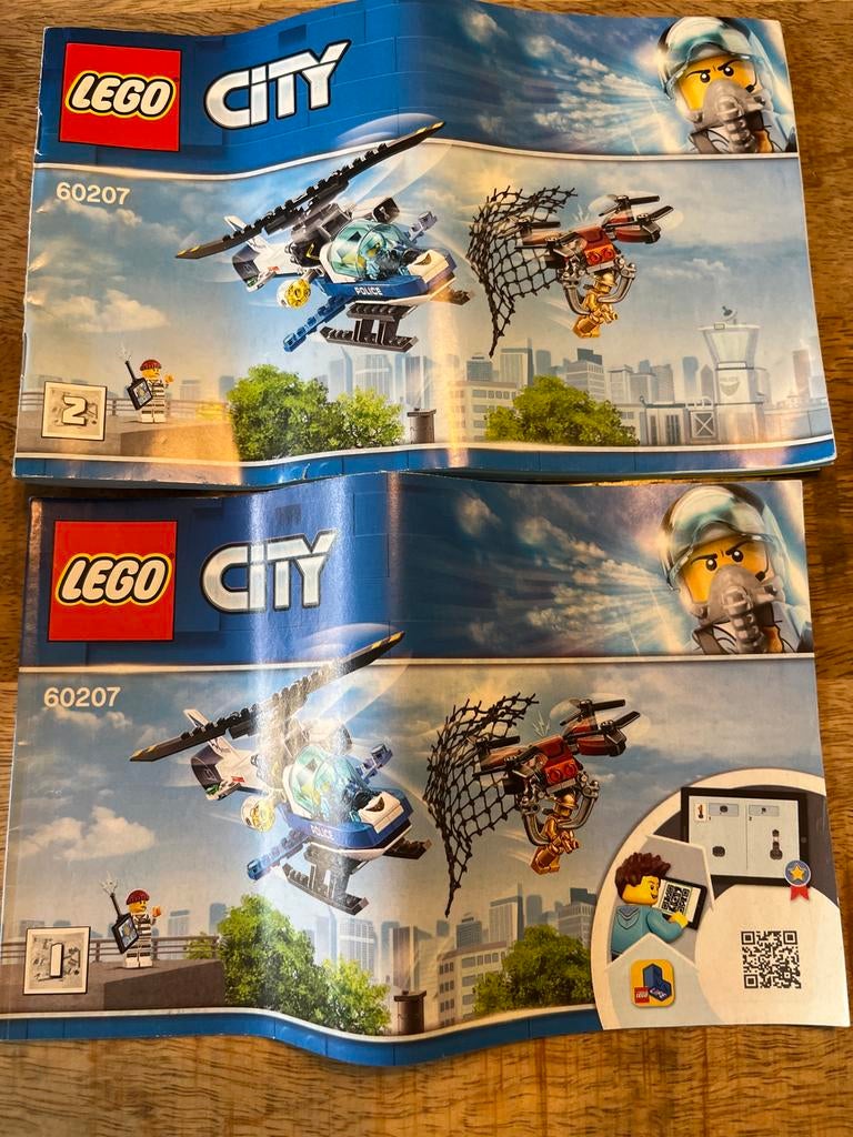 Lego City 60207 Drone Chase met instructieboekjes, Ophalen, Gebruikt, Complete set, Lego