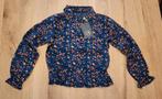Nieuw! LEVV blouse, blauw met stippen, maat 128, Kinderen en Baby's, Kinderkleding | Maat 128, Meisje, Overhemd of Blouse, Nieuw