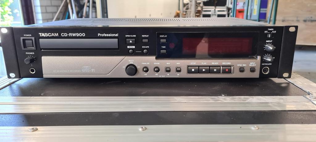 Tascam CD-RW900 Professional CD Rewritable Recorder – ZGAN, Ophalen of Verzenden, Zo goed als nieuw, Audio