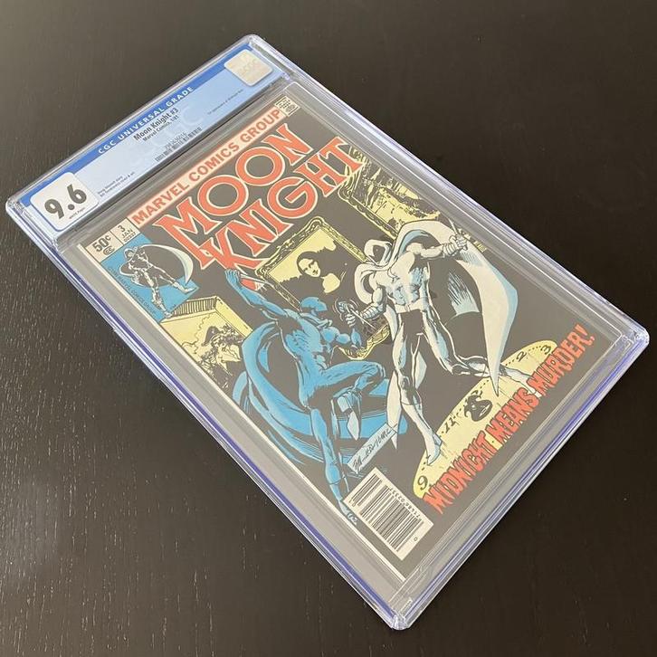 Moon Knight Vol.1 #3 N CGC (1981) NM+ (9.6), Boeken, Strips | Comics, Zo goed als nieuw, Eén comic, Amerika, Ophalen of Verzenden