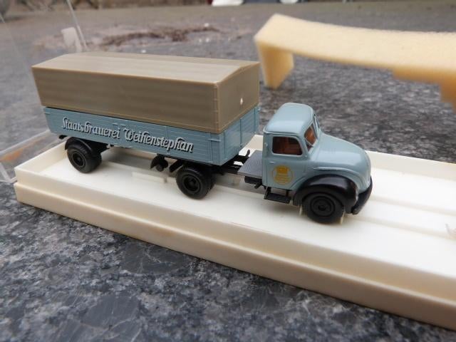 brekina margirus in doos, Hobby en Vrije tijd, Modelauto's | 1:87, Ophalen of Verzenden, Nieuw, Bus of Vrachtwagen, Brekina