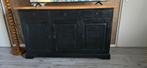 Mooie zwarte Dressoir, Huis en Inrichting, Kasten | Dressoirs, Ophalen, Gebruikt, 25 tot 50 cm, Met deur(en)