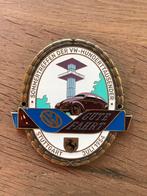 VW kever emaille bordje logo badge, Ophalen of Verzenden, Zo goed als nieuw, Reclamebord