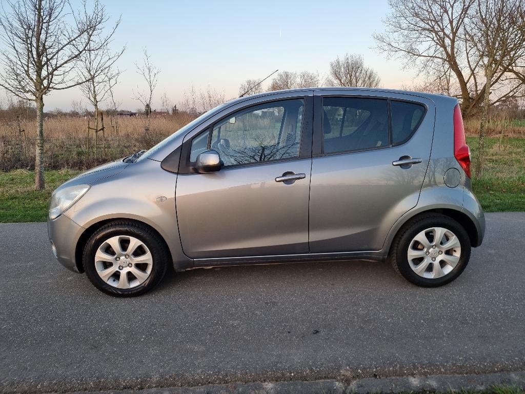 Opel Agila 1.2 16V Edition, 86 pk, airco, nieuwe APK, Auto's, Voorwielaandrijving, Stof, 40 €/maand, 4 cilinders