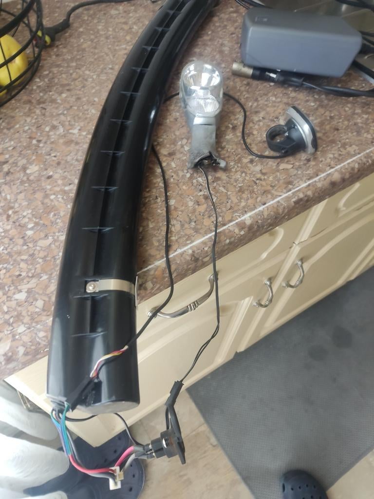 Sparta batavus koga banaan accu, Ophalen of Verzenden