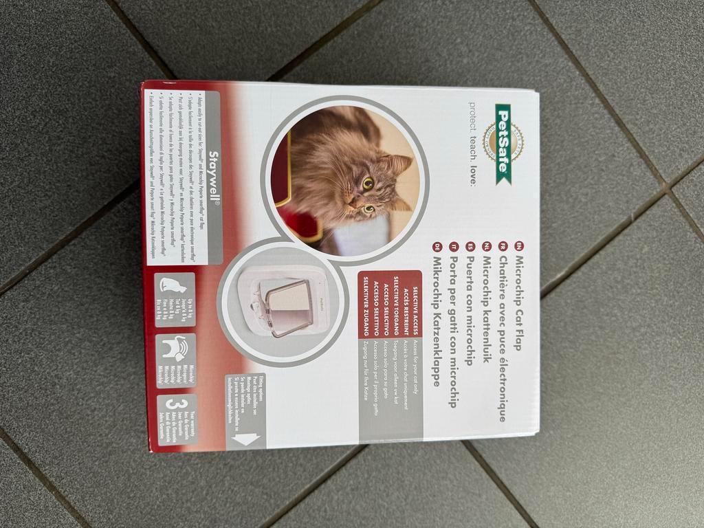 Nieuw kattenluik met chipfunctie Petsafe, Ophalen of Verzenden, Nieuw