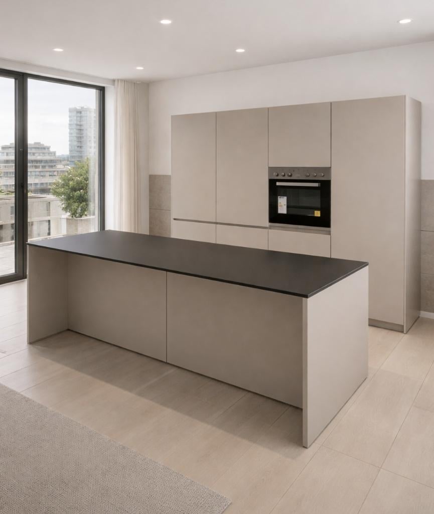 Keuken met kookeiland Werkblad NTB, 200 cm of meer, Overige materialen, Nieuw, Ophalen of Verzenden