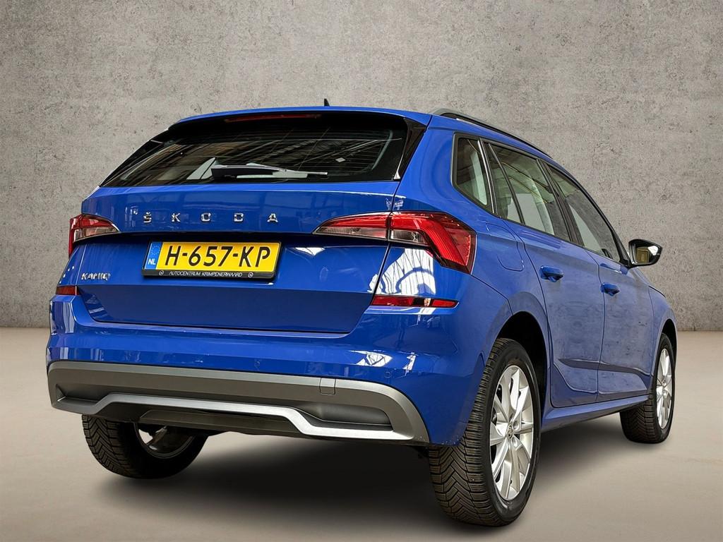Skoda Kamiq 1.0 TSI Sport (VIRTUAL COCKPIT, APPLE CARPLAY, G, Voorwielaandrijving, Stof, Gebruikt, Blauw