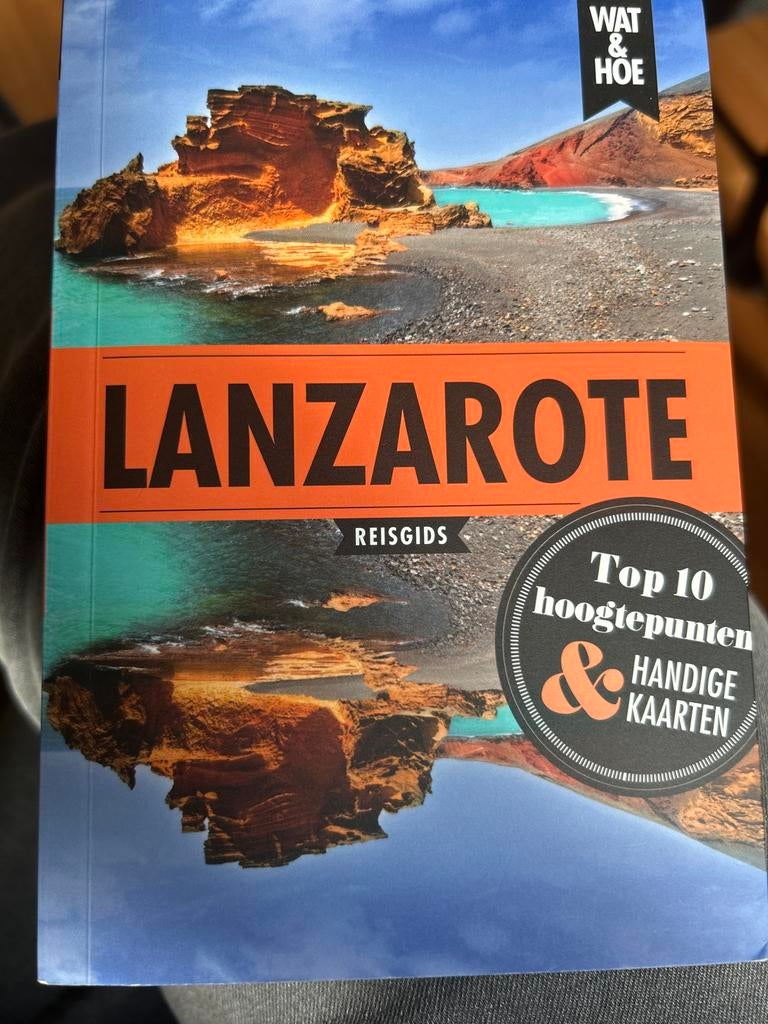 Reisgids Wat en Hoe Lanzarote, Overige merken, Europa, Ophalen of Verzenden, Zo goed als nieuw