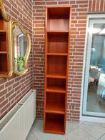 Stevige hoge boekenkast kersen 216 cm, Ophalen, Met plank(en), Minder dan 50 cm, Gebruikt