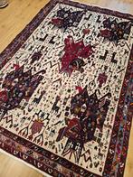 Vintage handgeknoopt perzisch tapijt afshar 233x162, Info@SlatsAntiek.nl, Perzisch, 150 tot 200 cm, 200 cm of meer