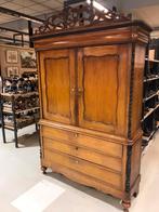 Zeer fraaie Oer Hollandse Kabinetskast, Antiek en Kunst, Antiek | Meubels | Kasten, Ophalen