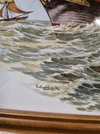 schilderij tegels schip atlantic mermaid, Ophalen of Verzenden, 'T Olde Gre-j, Info@toldegrej.nl, Endepoelstraat 20f Didam