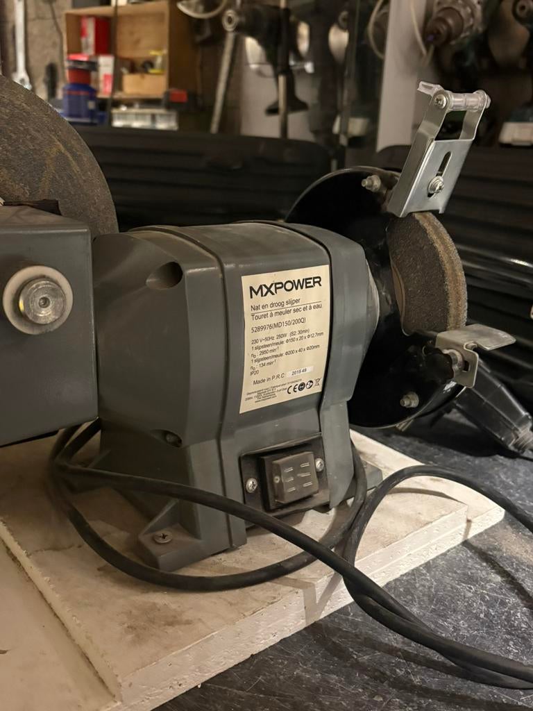 bankslijpmachine, Doe-het-zelf en Verbouw, Gereedschap | Slijpmachines, Ophalen, Zo goed als nieuw, Minder dan 700 watt, Haakse handslijpmachine