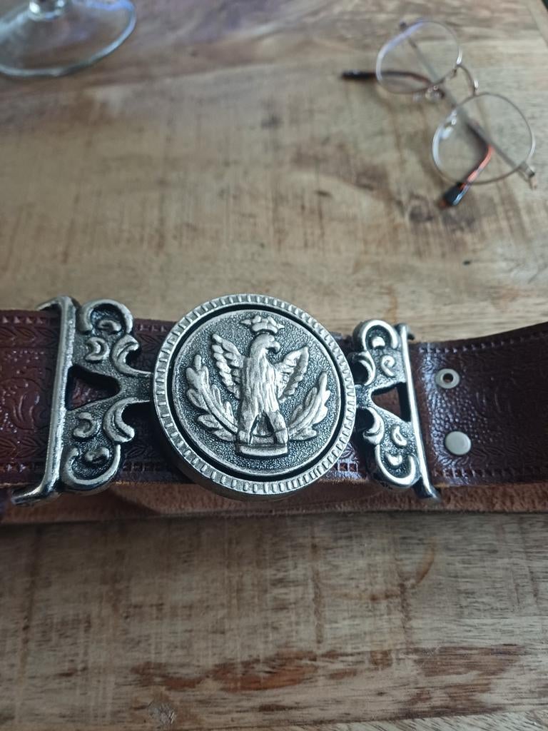 Vintage keizerlijke  riem gesp zie foto's, Ophalen of Verzenden