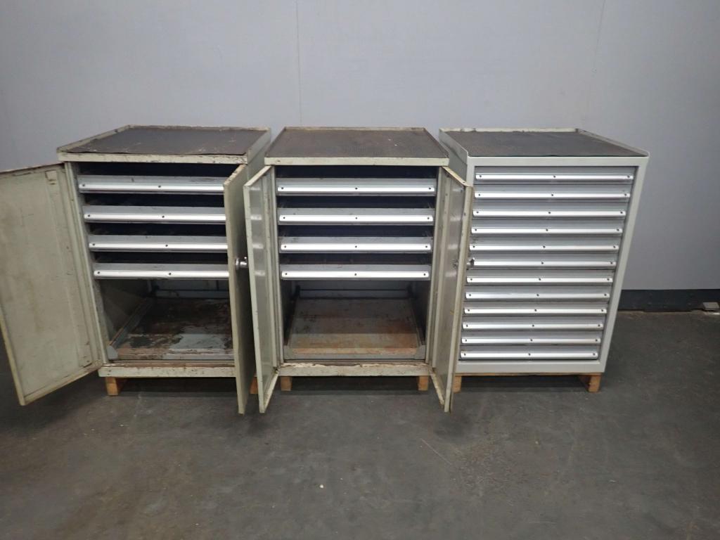 3x Lista Ladekast / Werkplaatskast / Gereedschapskast, Gebruikt, Info@lista.com, Fabrikstrasse 1 , 8586 Erlen , Zwitserland, Lista AG