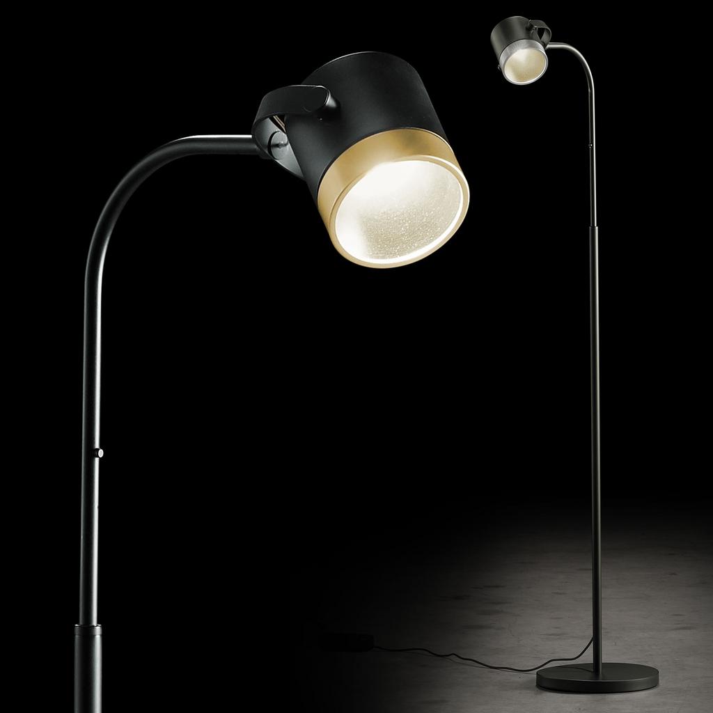 Holtkötter vloerlamp Aura S, Ophalen, Nieuw, Metaal, 100 tot 150 cm