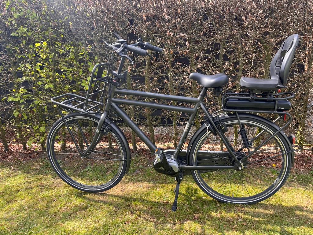 Cortina E-U4 middenmotor 8 versnellingen heren maat 61, Fietsen en Brommers, Versnellingen, Zo goed als nieuw, 57 tot 61 cm, Ophalen