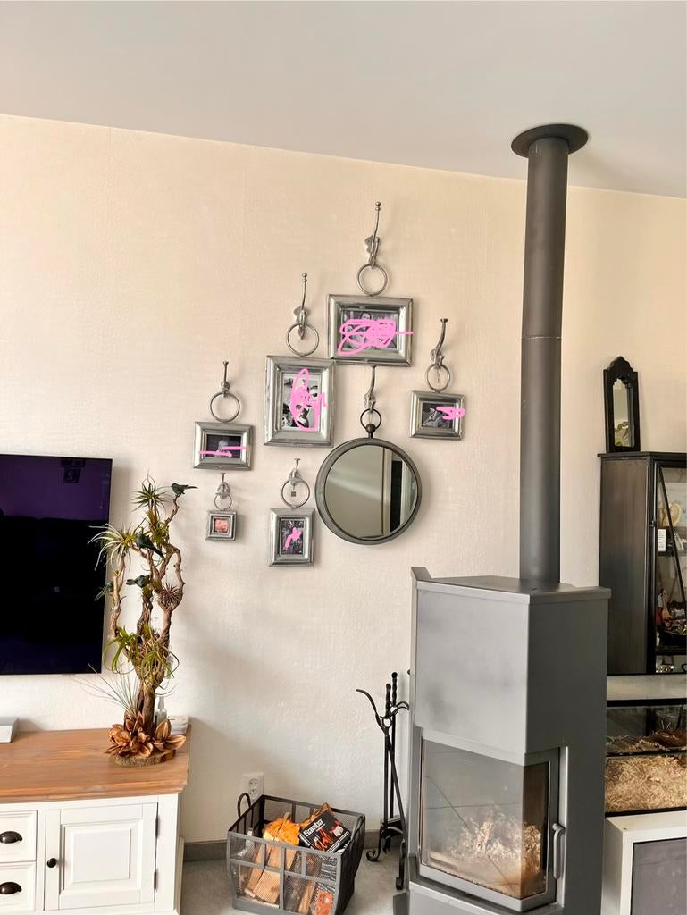 Riviera Maison Cordoba fotolijsten en haken, Gebruikt, Metaal of Aluminium, Ophalen of Verzenden, 75 tot 100 cm