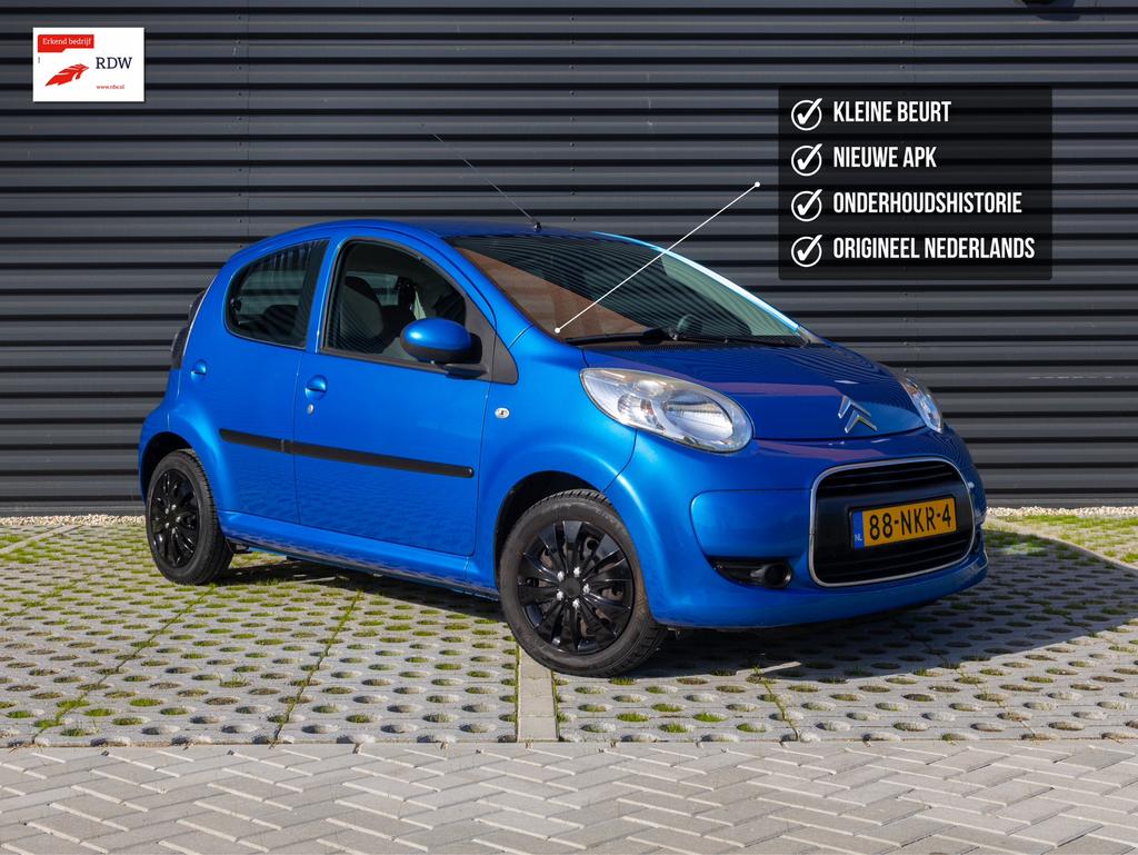 Citroën C1 5DRS • NIEUWE APK • KLEINE BEURT • AIRCO • NAP, Auto's, Voorwielaandrijving, Stof, C1, 68 pk