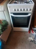 Beko gasfornuis met oven - Wit, 4 pitten, Witgoed en Apparatuur, Fornuizen, Ophalen, Gebruikt, Grill, 4 kookzones
