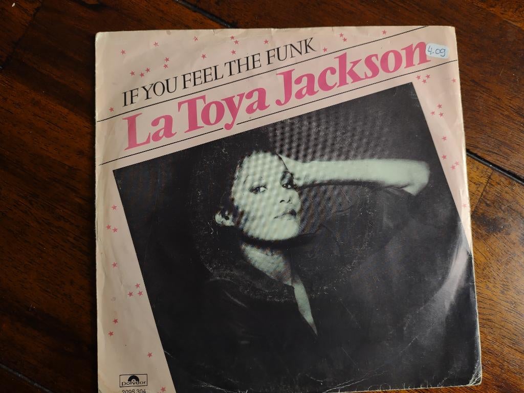 Single - La Toya Jackson - If you feel the funk, Cd's en Dvd's, Vinyl Singles, Ophalen of Verzenden, Zo goed als nieuw, R&B en Soul