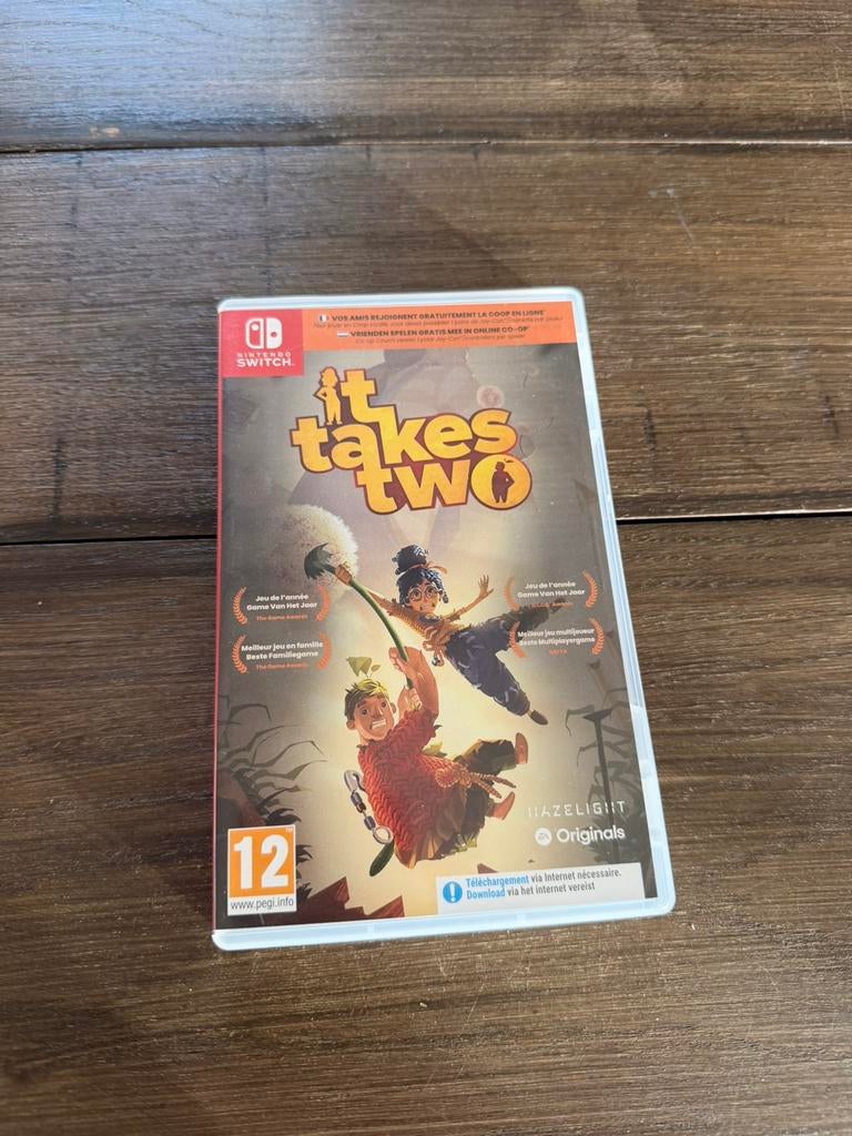 Nintendo switch - it takes two, Ophalen of Verzenden, Zo goed als nieuw