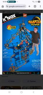 K'nex #63157 6ft Trampoline Tower (zeldzaam!), Kinderen en Baby's, Speelgoed | Bouwstenen, Ophalen of Verzenden, Zo goed als nieuw