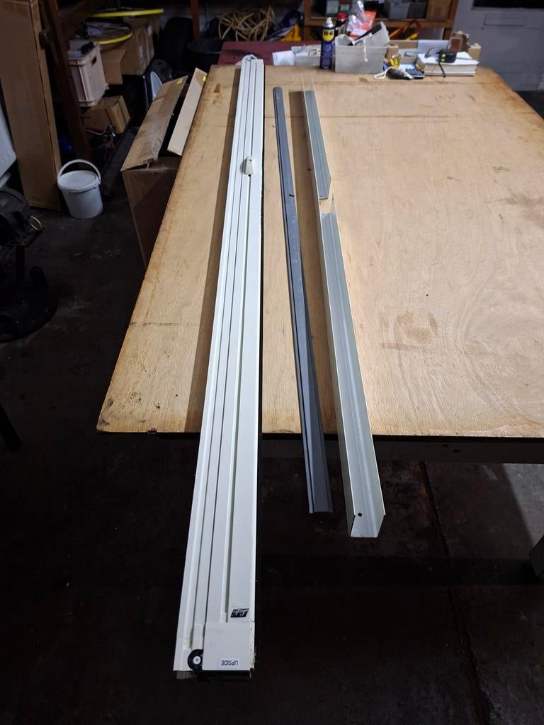 Luxaflex hordeur 1 delig, Doe-het-zelf en Verbouw, Metalen, Ophalen, Gebruikt