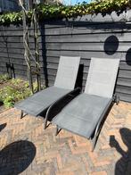 2 ligstoelen Blumfeldt in zeer goede staat, Ophalen, Gebruikt, Aluminium, Verstelbaar