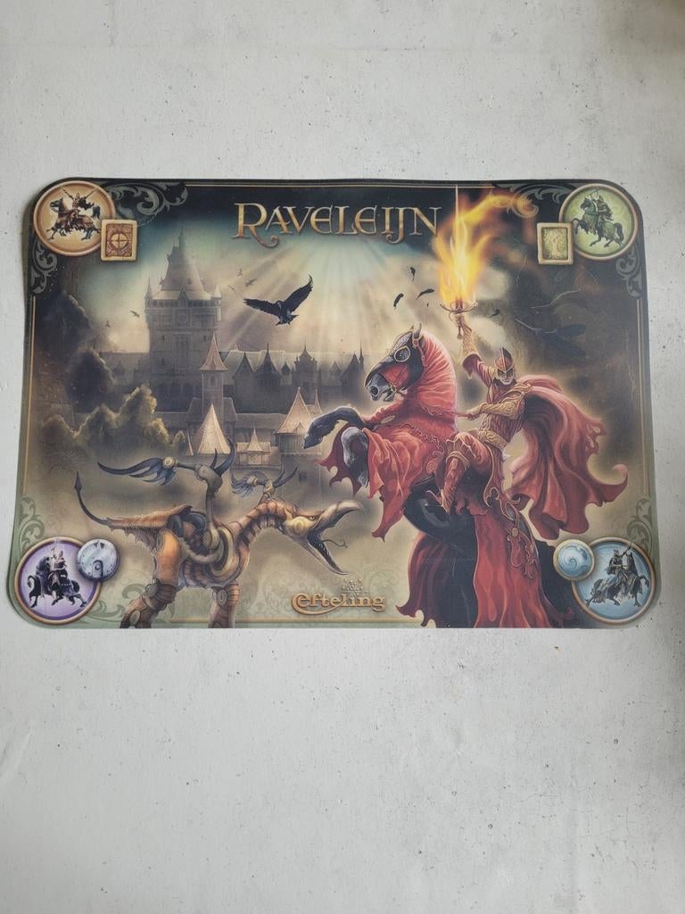 Efteling Raveleijn placemat, Verzamelen, Ophalen of Verzenden, Gebruikt, Gebruiksvoorwerp